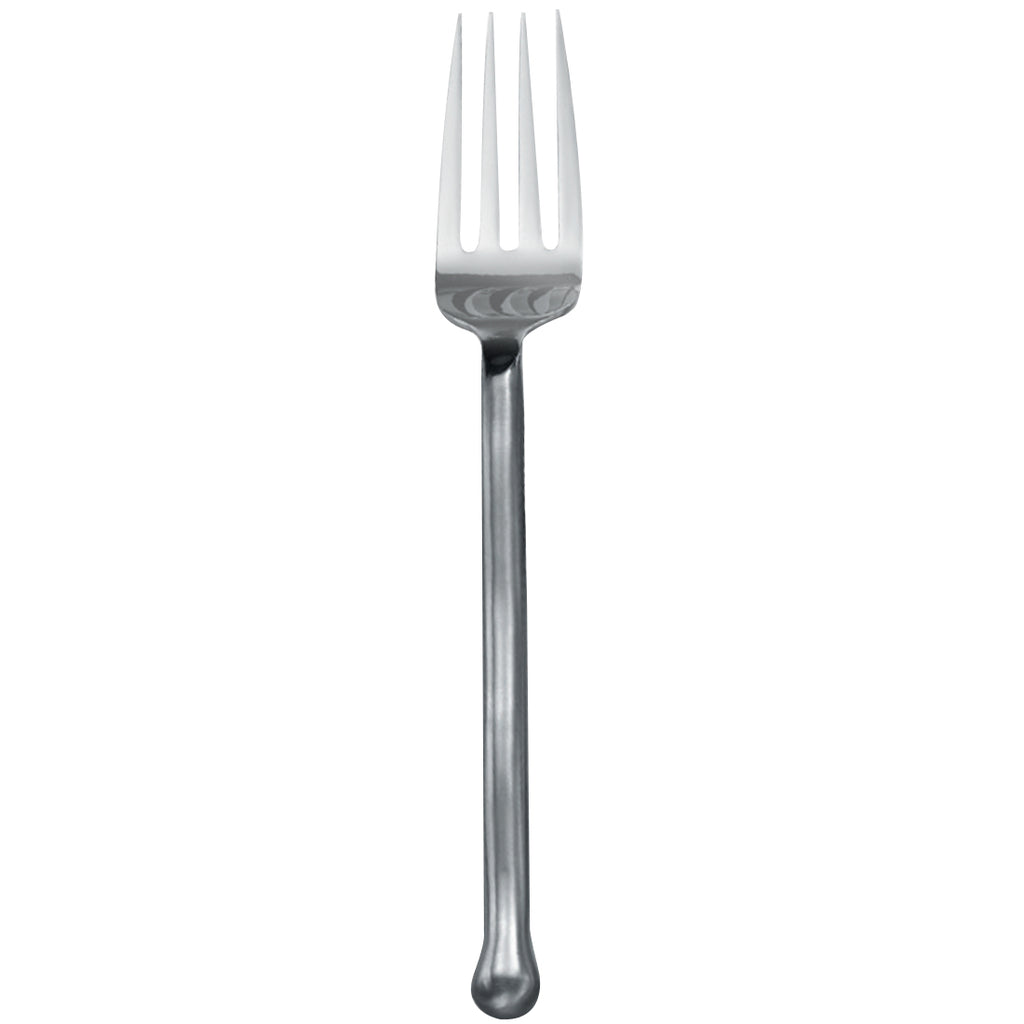 Walco RUS05 Rustic Tree 8 1/4" 18/10 Stainless Steel Extra Heavy Weight Dinner Fork - 12/Pack
