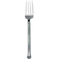 Walco RUS05 Rustic Tree 8 1/4" 18/10 Stainless Steel Extra Heavy Weight Dinner Fork - 12/Pack
