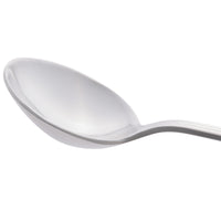 World Tableware 129 004 Reflections 6 1/4" 18/0 Stainless Steel Heavy Weight Round Bowl Soup Spoon - 12/Pack