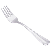World Tableware 129 038 Reflections 6 1/2" 18/0 Stainless Steel Heavy Weight Salad Fork - 12/Pack