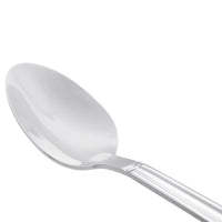 World Tableware 146 021 Vermont 8 3/4" 18/0 Stainless Steel Heavy Weight Iced Tea Spoon - 12/Pack
