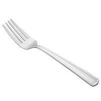World Tableware 146 038 Vermont 7 1/4" 18/0 Stainless Steel Heavy Weight Salad Fork - 12/Pack