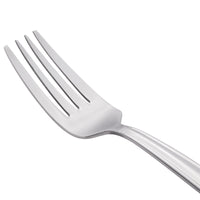 World Tableware 146 038 Vermont 7 1/4" 18/0 Stainless Steel Heavy Weight Salad Fork - 12/Pack