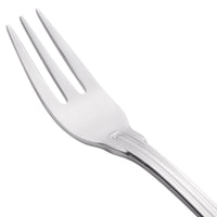 World Tableware 244 029 Kings 7 1/4" 18/0 Stainless Steel Heavy Weight Cocktail Fork - 12/Pack