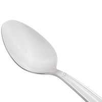 World Tableware 146 001 Vermont 6 1/8" 18/0 Stainless Steel Heavy Weight Teaspoon - 12/Pack