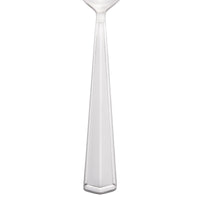 World Tableware 146 001 Vermont 6 1/8" 18/0 Stainless Steel Heavy Weight Teaspoon - 12/Pack
