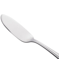 World Tableware 129 053 Reflections 7 1/8" 18/0 Stainless Steel Heavy Weight Butter Spreader - 12/Pack