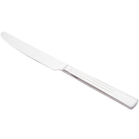 World Tableware 972 7502 Gibraltar 9 5/8" 18/0 Stainless Steel Heavy Weight Dinner Knife - 12/Pack