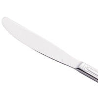 World Tableware 961 7922 Resplendence 9 1/4" 18/0 Stainless Steel Heavy Weight Solid Handle Utility / Dessert Knife with Fluted Blade - 12/Pack
