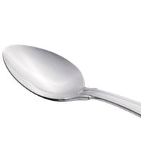 World Tableware 244 002 Kings 7 1/4" 18/0 Stainless Steel Heavy Weight Dessert Spoon - 12/Pack