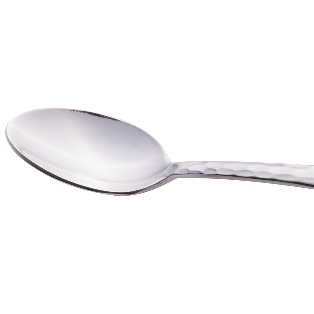 World Tableware 794 007 Aspire 4 1/2" 18/0 Stainless Steel Medium Weight Demitasse Spoon - 12/Pack