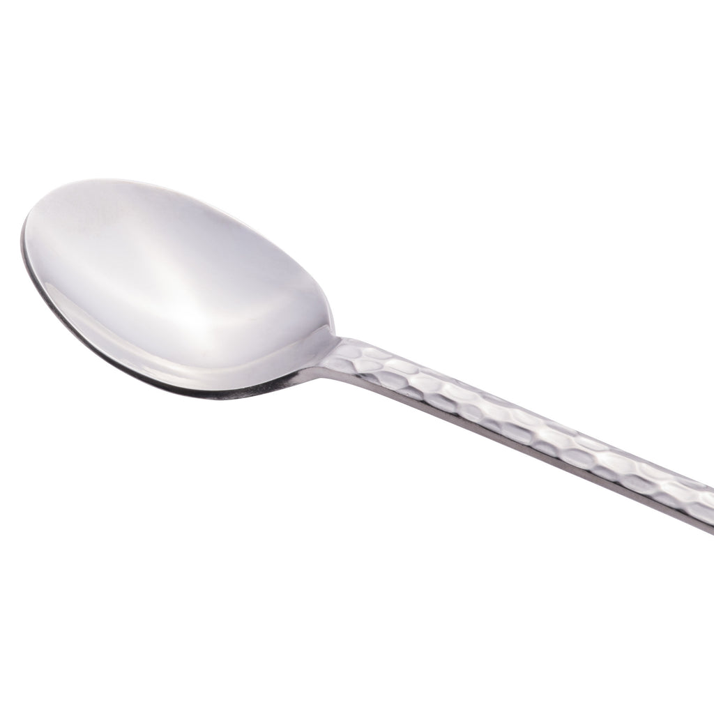 World Tableware 794 021 Aspire 7 5/8" 18/0 Stainless Steel Medium Weight Iced Tea Spoon - 12/Pack