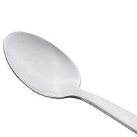 World Tableware 858 001 New Charm 5 7/8" 18/0 Stainless Steel Heavy Weight Teaspoon - 12/Pack
