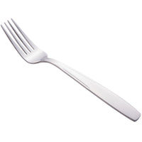 World Tableware 989 027 Quantum 7 3/4" 18/0 Stainless Steel Heavy Weight Dinner Fork - 12/Pack