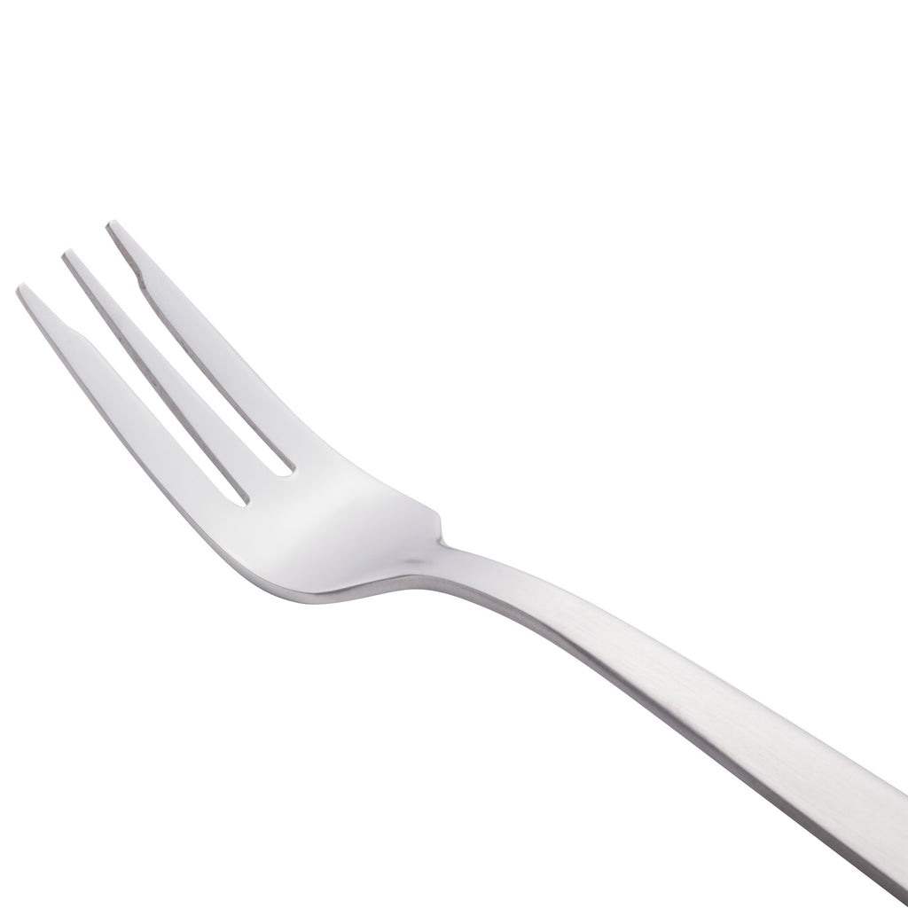 World Tableware 858 029 New Charm 6 1/8" 18/0 Stainless Steel Heavy Weight Cocktail Fork - 12/Pack