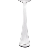World Tableware 881 016 Minuet 6 1/8" 18/0 Stainless Steel Heavy Weight Bouillon Spoon - 12/Pack