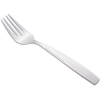 World Tableware 989 038 Quantum 7" 18/0 Stainless Steel Heavy Weight Salad Fork - 12/Pack