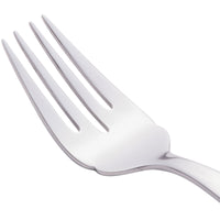 World Tableware 989 038 Quantum 7" 18/0 Stainless Steel Heavy Weight Salad Fork - 12/Pack