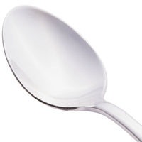 World Tableware 989 021 Quantum 7 3/4" 18/0 Stainless Steel Heavy Weight Iced Tea Spoon - 12/Pack