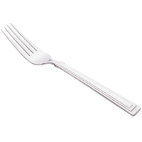 World Tableware 977 027 Slate 8 1/8" 18/0 Stainless Steel Heavy Weight Dinner Fork - 12/Pack