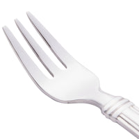 World Tableware 977 029 Slate 5 7/8" 18/0 Stainless Steel Heavy Weight Cocktail Fork - 12/Pack
