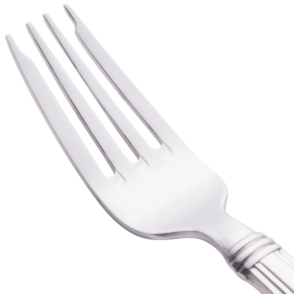 World Tableware 977 038 Slate 7 1/8" 18/0 Stainless Steel Heavy Weight Salad Fork - 12/Pack