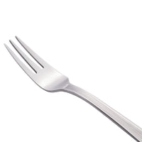 World Tableware 881 029 Minuet 6" 18/0 Stainless Steel Heavy Weight Cocktail Fork - 12/Pack