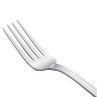 World Tableware 881 030 Minuet 7 5/8" 18/0 Stainless Steel Heavy Weight Utility / Dessert Fork - 12/Pack