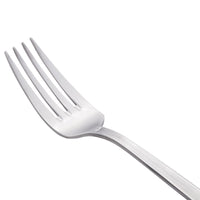 World Tableware 881 038 Minuet 7 1/8" 18/0 Stainless Steel Heavy Weight Salad Fork - 12/Pack