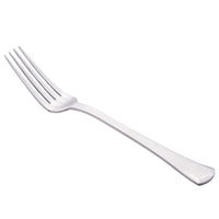 World Tableware 881 039 Minuet 8 1/8" 18/0 Stainless Steel Heavy Weight European Dinner Fork - 12/Pack
