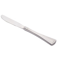 World Tableware 881 754 Minuet 7 1/4" 18/0 Stainless Steel Heavy Weight Bread and Butter Knife - 12/Pack
