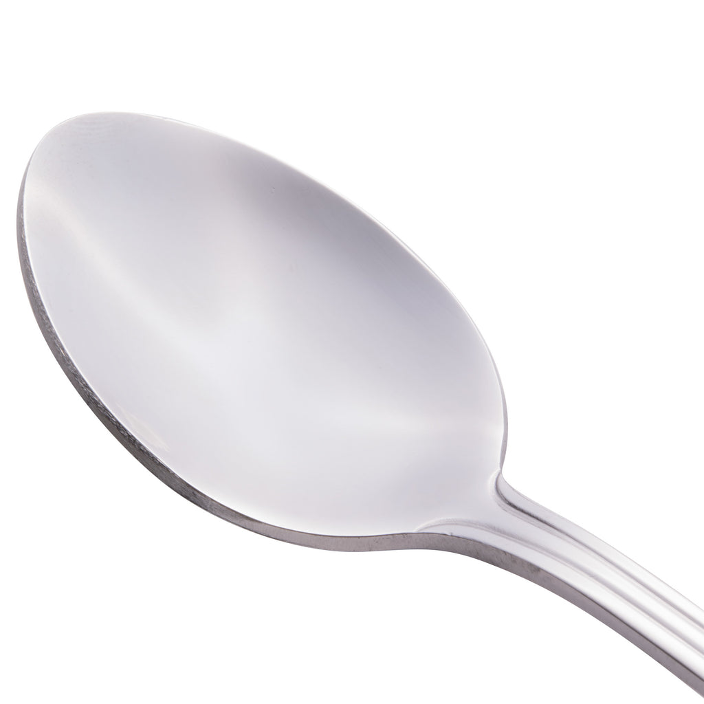 World Tableware 888 001 Masterpiece 5 7/8" 18/0 Stainless Steel Heavy Weight Teaspoon - 12/Pack