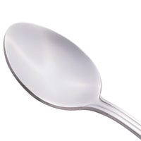 World Tableware 888 001 Masterpiece 5 7/8" 18/0 Stainless Steel Heavy Weight Teaspoon - 12/Pack