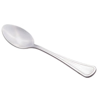 World Tableware 888 001 Masterpiece 5 7/8" 18/0 Stainless Steel Heavy Weight Teaspoon - 12/Pack