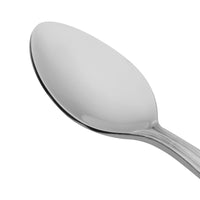 Acopa Edgewood 4 1/4" 18/0 Stainless Steel Heavy Weight Demitasse Spoon - 12/Pack
