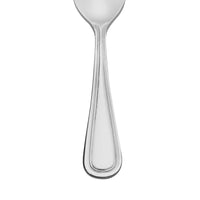 Acopa Edgewood 4 1/4" 18/0 Stainless Steel Heavy Weight Demitasse Spoon - 12/Pack