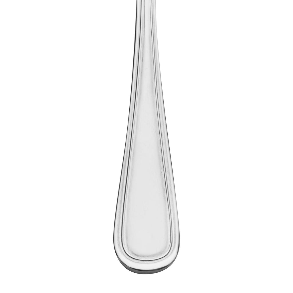 Acopa Edgewood 5 3/4" 18/0 Stainless Steel Heavy Weight Teaspoon - 12/Pack