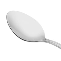 Acopa Edgewood 6 3/4" 18/0 Stainless Steel Heavy Weight Dessert Spoon - 12/Pack