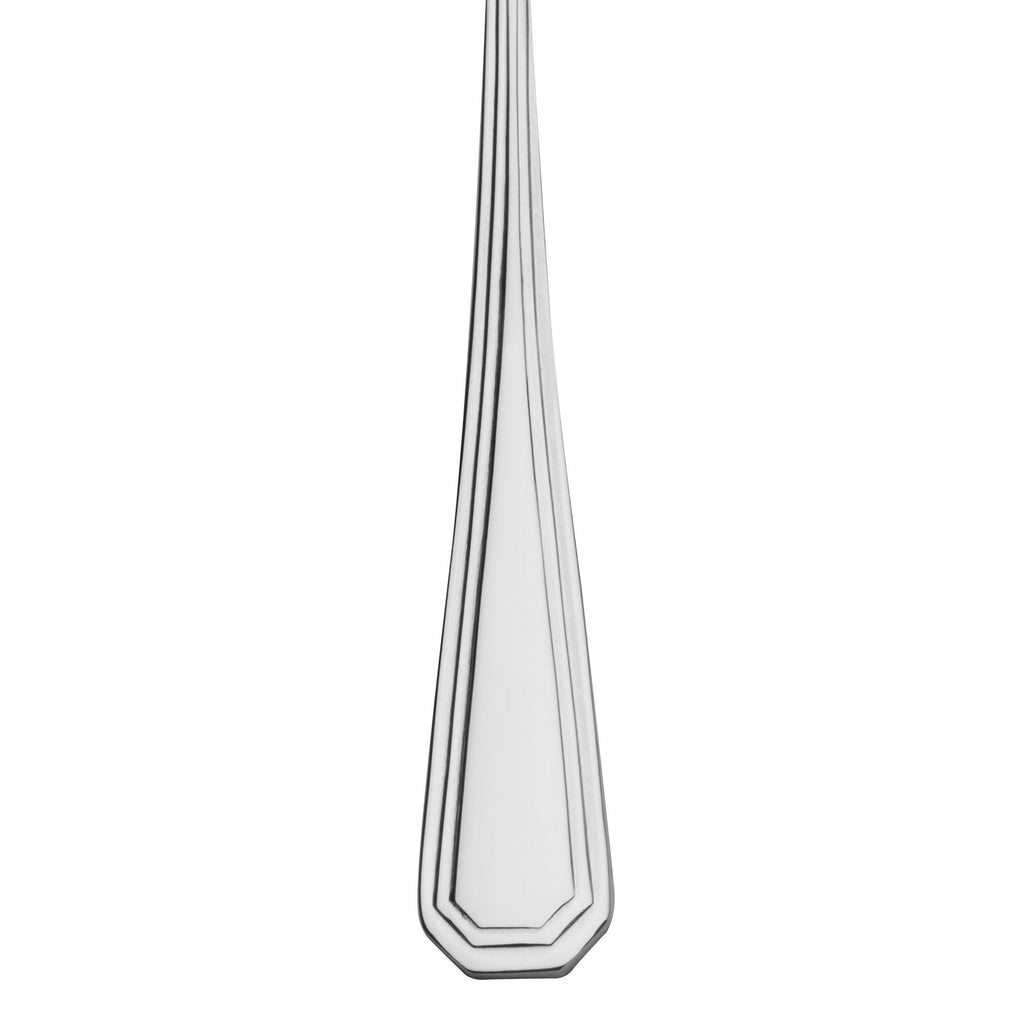 Acopa Landsdale 5 3/4" 18/8 Stainless Steel Extra Heavy Weight Bouillon Spoon - 12/Pack