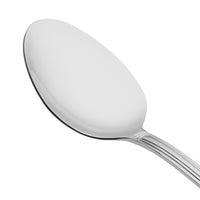 Acopa Landsdale 7" 18/8 Stainless Steel Extra Heavy Weight Dessert Spoon - 12/Pack