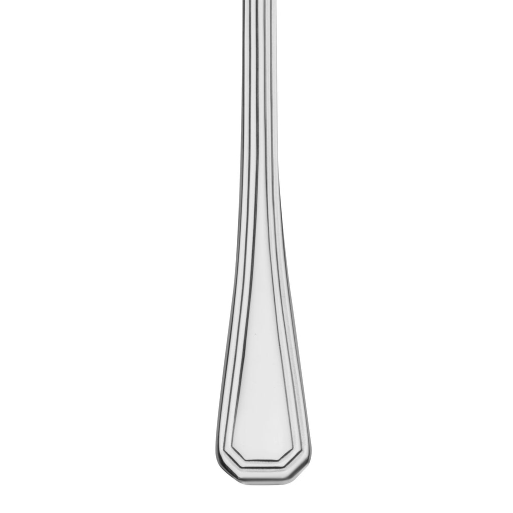 Acopa Landsdale 7 1/2" 18/8 Stainless Steel Extra Heavy Weight Iced Tea Spoon - 12/Pack