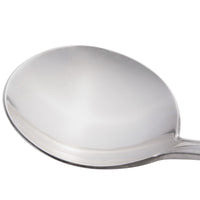 World Tableware 888 016 Masterpiece 5 7/8" 18/0 Stainless Steel Heavy Weight Bouillon Spoon - 12/Pack
