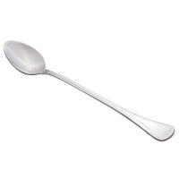 World Tableware 888 021 Masterpiece 7 15/32" 18/0 Stainless Steel Heavy Weight Iced Tea Spoon - 12/Pack