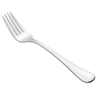 World Tableware 888 038 Masterpiece 8 1/4" 18/0 Stainless Steel Heavy Weight Salad Fork - 12/Pack