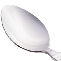 World Tableware 972 021 Gibraltar 7 3/4" 18/0 Stainless Steel Heavy Weight Iced Tea Spoon - 12/Pack