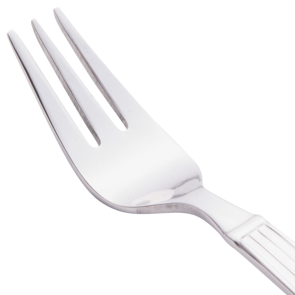 World Tableware 972 029 Gibraltar 5 7/8" 18/0 Stainless Steel Heavy Weight Cocktail Fork - 12/Pack