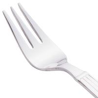 World Tableware 972 029 Gibraltar 5 7/8" 18/0 Stainless Steel Heavy Weight Cocktail Fork - 12/Pack