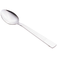 World Tableware 972 001 Gibraltar 6 3/8" 18/0 Stainless Steel Heavy Weight Teaspoon - 12/Pack