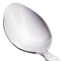 World Tableware 972 001 Gibraltar 6 3/8" 18/0 Stainless Steel Heavy Weight Teaspoon - 12/Pack