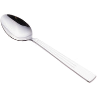 World Tableware 972 002 Gibraltar 7 1/8" 18/0 Stainless Steel Heavy Weight Dessert Spoon - 12/Pack